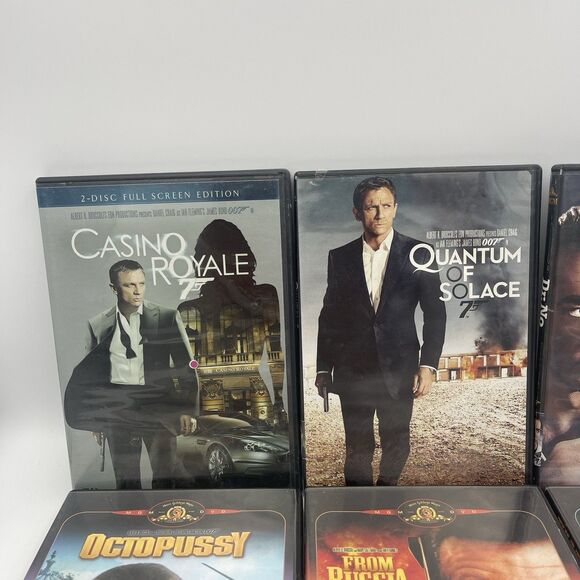 Bundle Lot of 10 James Bond 007 DVD Movies - Picture 5 of 16